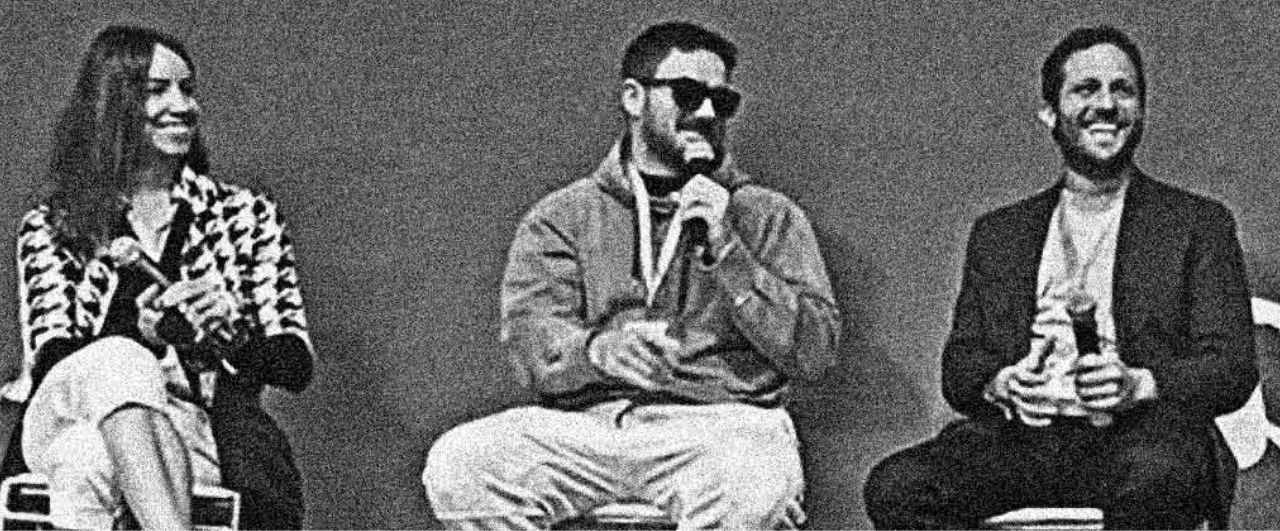 Neil Jacobs speaking on a panel